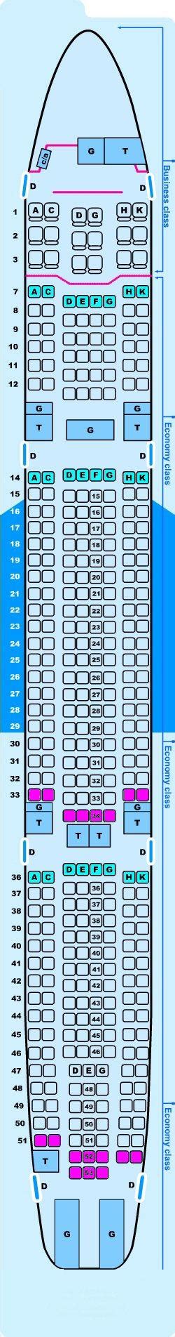airbus a330 300 seat map.